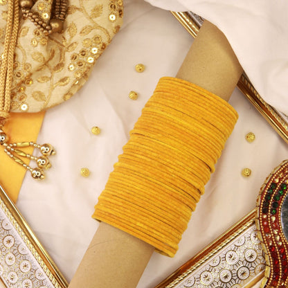 Mahek Yellow Bangles