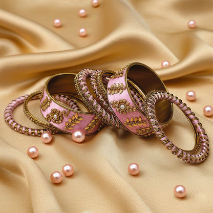 Esha Pink Bangles