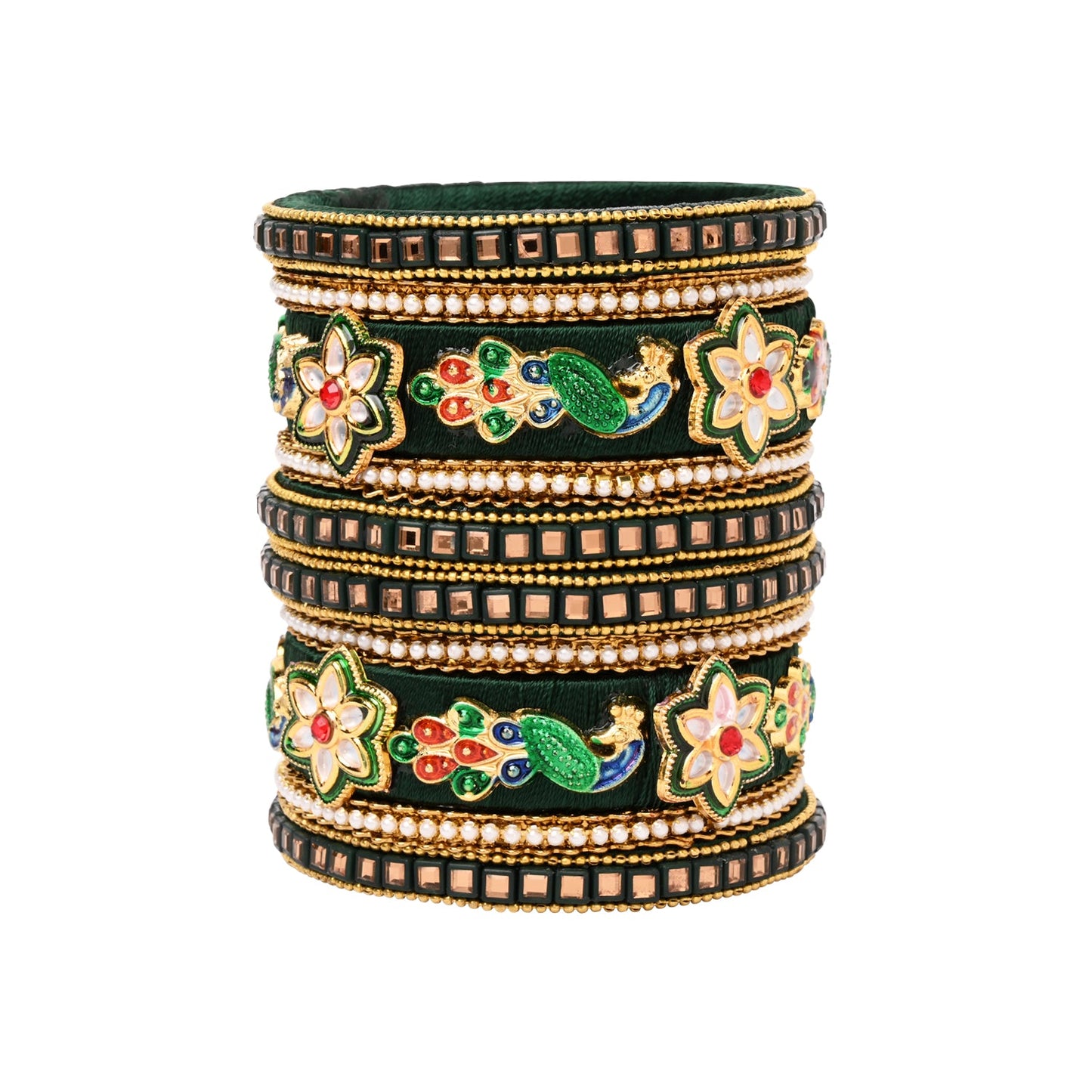 Mahi Green Bangles