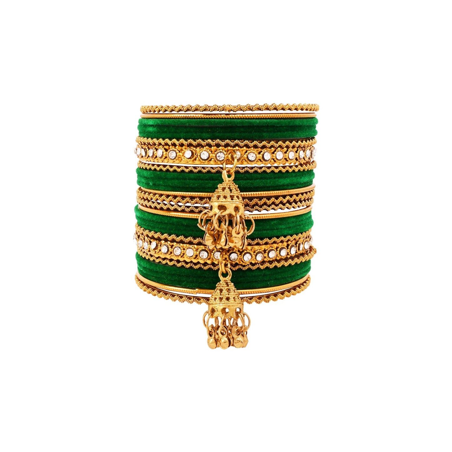 Abiya - Green Bangles