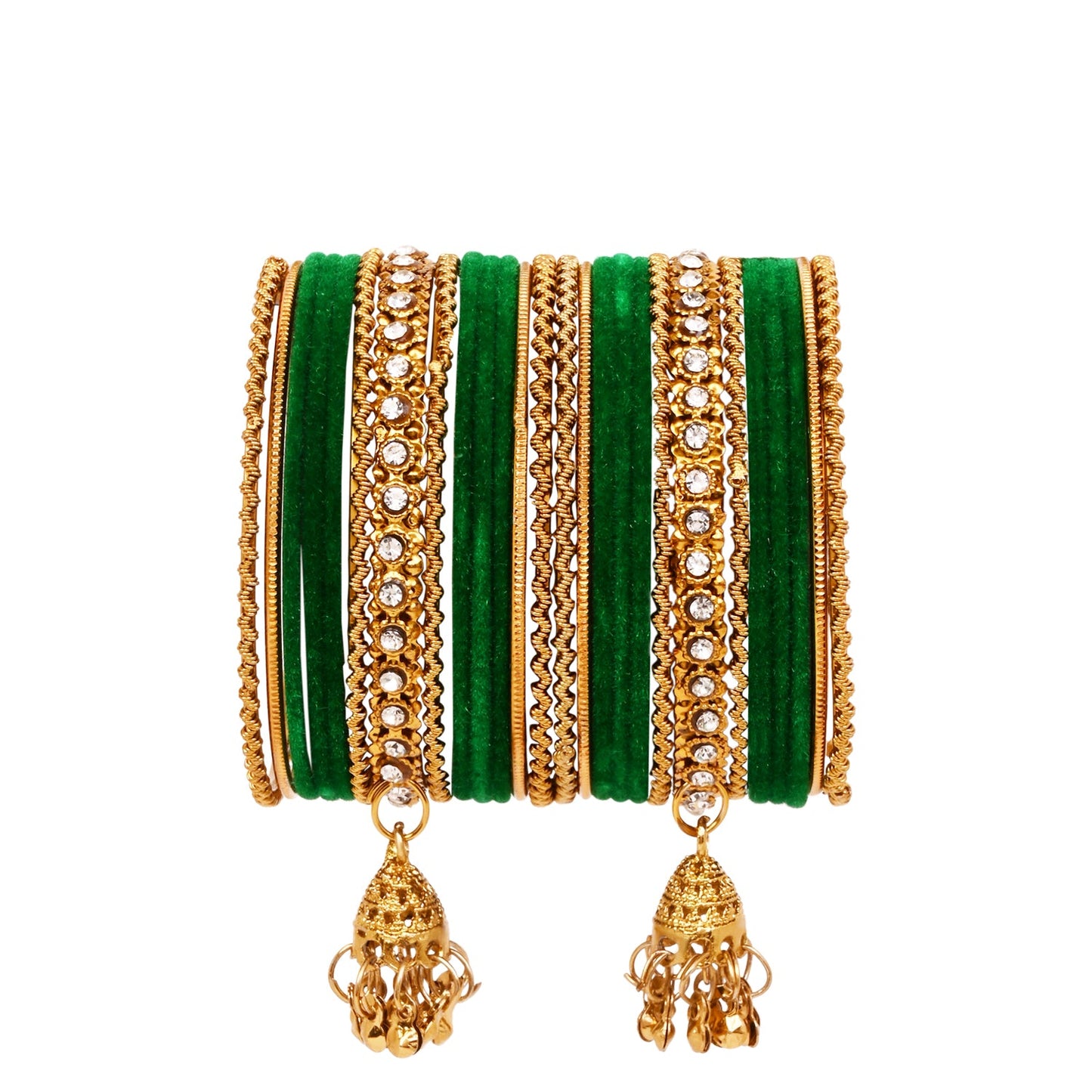 Abiya - Green Bangles