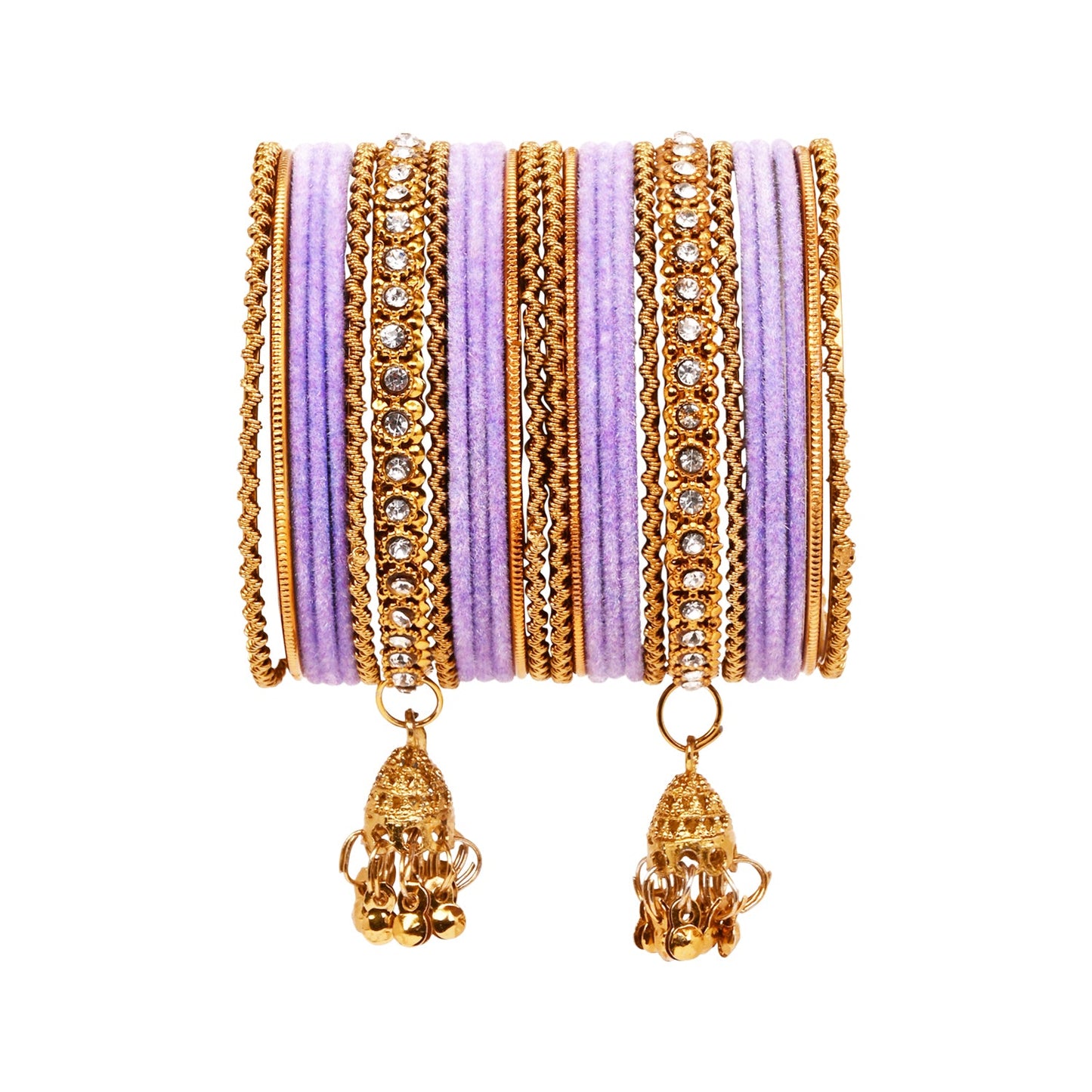 Abiya - Purple Bangles