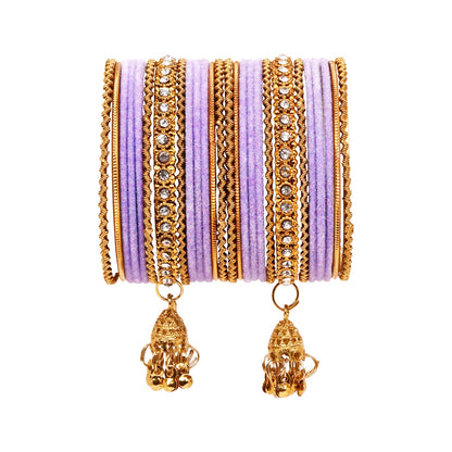 Abiya - Purple Bangles