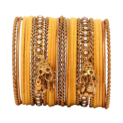 Abiya - Yellow Bangles
