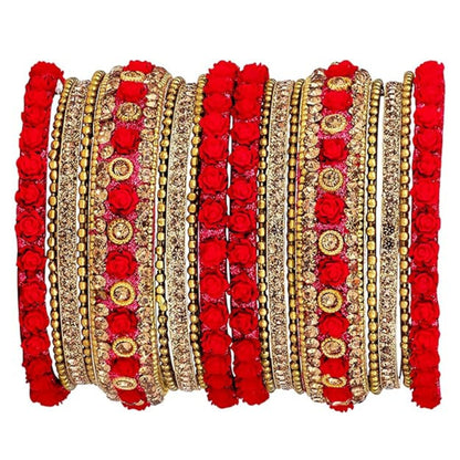 Janaki Red Bangles