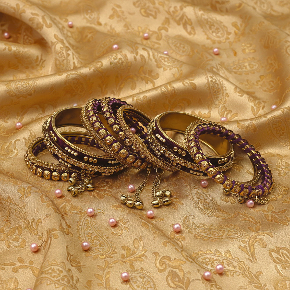 Mythili Green Bangles