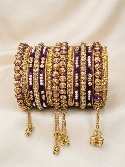 Mythili Wine Bangles
