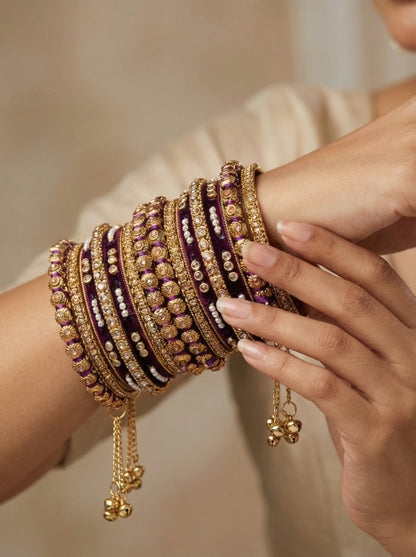 Mythili Wine Bangles
