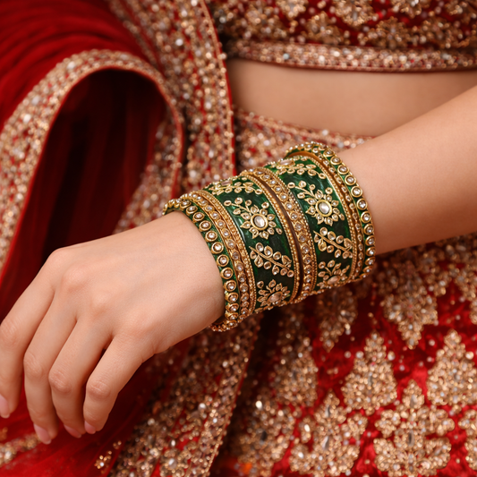 Esha Green Bangles