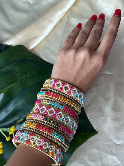 Sharmin Multicolour Bangles