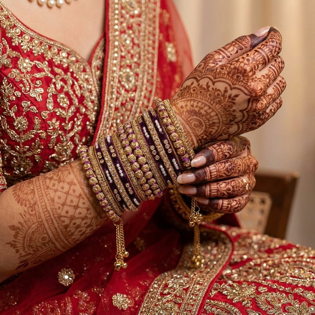Mythili Wine Bangles